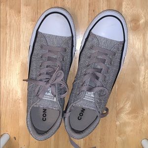 Size 7 Gray Converse